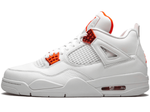 CT8527-118 Air Jordan 4 Retro Metallic Orange