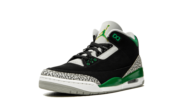 CT8532-030 Air Jordan 3 Pine Green Cement Grey