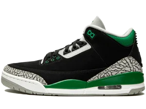 CT8532-030 Air Jordan 3 Pine Green Cement Grey