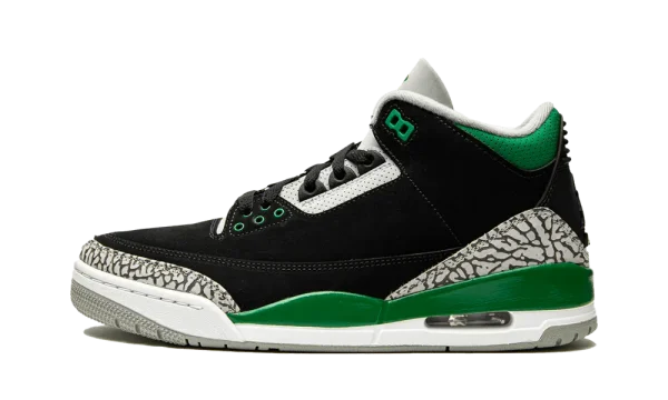 CT8532-030 Air Jordan 3 Pine Green Cement Grey