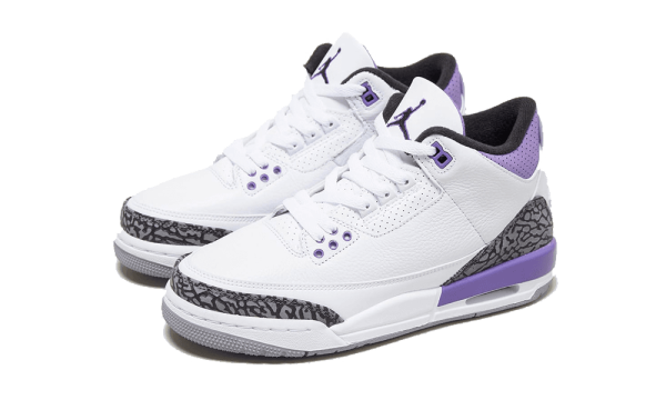 CT8532-105 Air Jordan 3 Retro Dark Iris