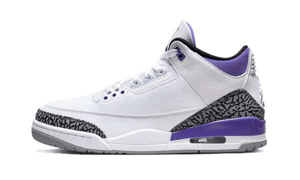 CT8532-105 Air Jordan 3 Retro Dark Iris