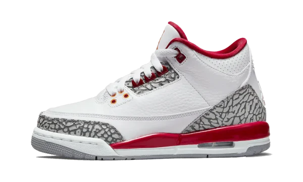 CT8532-126 Air Jordan 3 Retro Cardinal Red