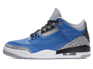 CT8532-400 Air Jordan 3 Retro Varsity Royal Cement