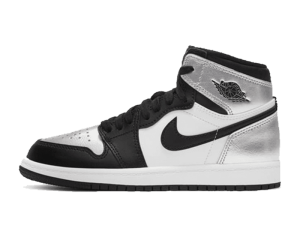 CU0449-001 Air Jordan 1 Retro High Silver Toe (PS)