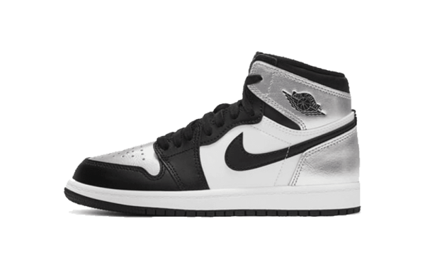 CU0449-001 Air Jordan 1 Retro High Silver Toe (PS)