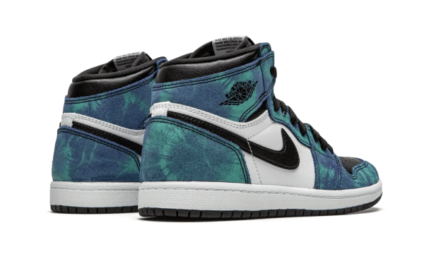 CU0449-100 Air Jordan 1 Retro High Tie Dye (PS)