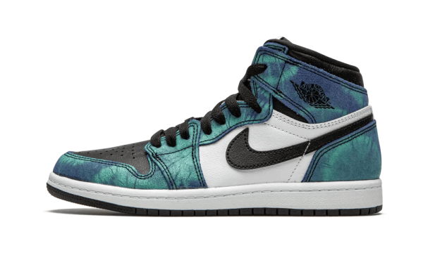 CU0449-100 Air Jordan 1 Retro High Tie Dye (PS)