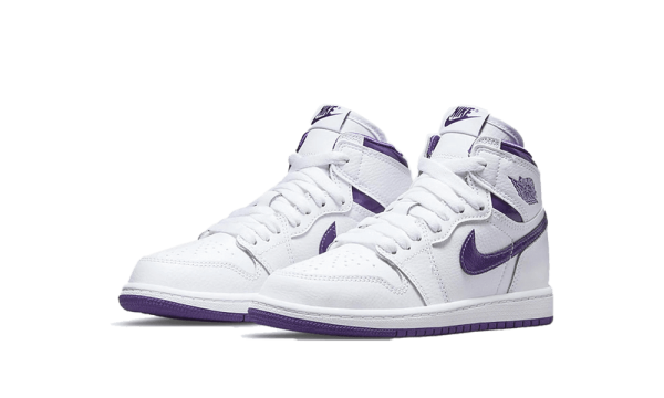 CU0449-151 Air Jordan 1 Retro High Court Purple (PS)