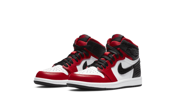 CU0449-601 Air Jordan 1 Retro High Satin Snake Chicago (PS)