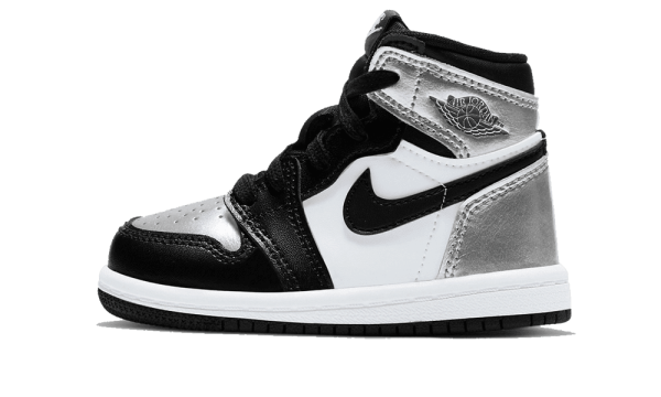 CU0450-001 Air Jordan 1 Retro High Silver Toe (TD)