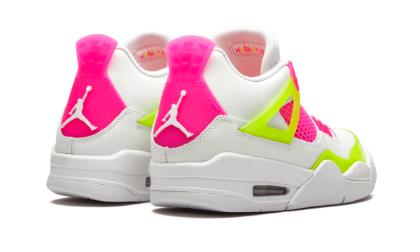 CV7808-100 Air Jordan 4 Retro White Lemon Pink (GS)