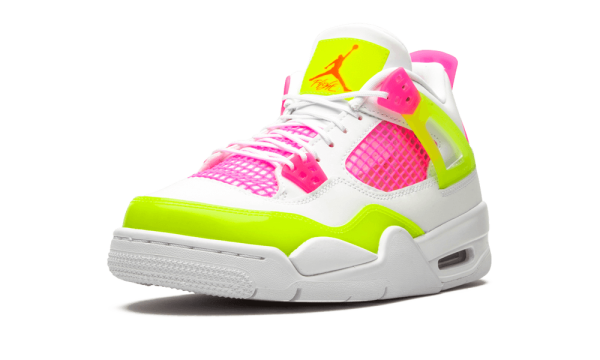 CV7808-100 Air Jordan 4 Retro White Lemon Pink (GS)