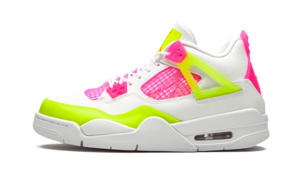 CV7808-100 Air Jordan 4 Retro White Lemon Pink (GS)