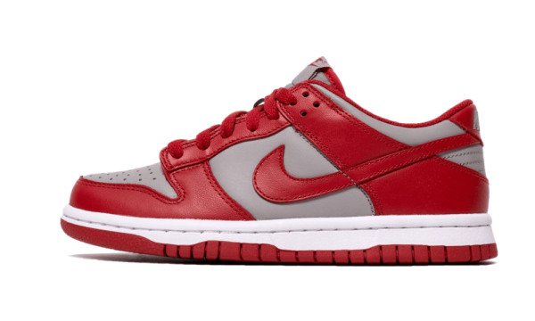 CW1590-002 Nike Dunk Low Retro Medium Grey Varsity Red UNLV (GS)