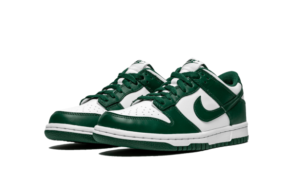 CW1590-102 Nike Dunk Low Michigan State Green (GS)