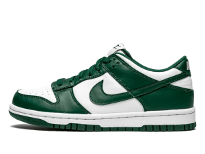 CW1590-102 Nike Dunk Low Michigan State Green (GS)