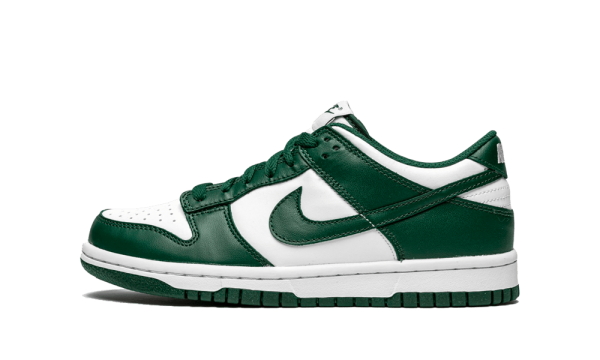 CW1590-102 Nike Dunk Low Michigan State Green (GS)