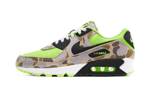 CW4039-300 Nike Air Max 90 Duck Camo Volt