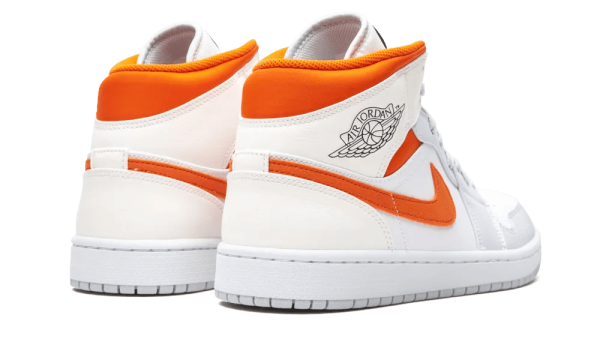 CW7591-100 Air Jordan 1 Mid Starfish Pure Platinum