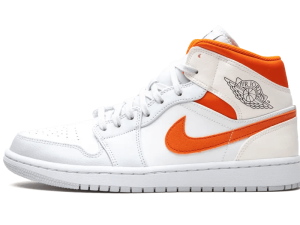 CW7591-100 Air Jordan 1 Mid Starfish Pure Platinum