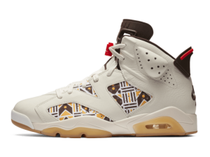 CZ4152-100 Air Jordan 6 Retro Quai 54 Sail Brown (2020)