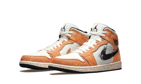 DA8005-100 Air Jordan 1 Mid Brushstroke