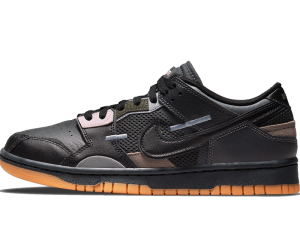 DB0500-001 Nike Dunk Low Scrap Black Gum