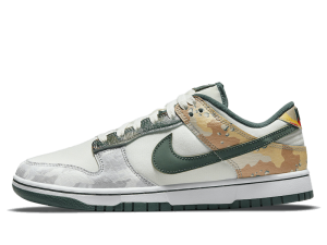 DB1909-100 Nike Dunk Low Sail Multi-Camo (GS)