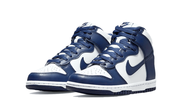 DB2179-104 Nike Dunk High Navy White (GS)