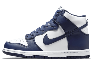 DB2179-104 Nike Dunk High Navy White (GS)