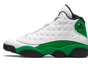 DB6537-113 Air Jordan 13 Retro White Lucky Green