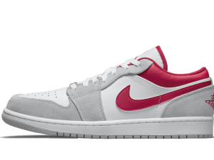 DC6991-016 Air Jordan 1 Low SE Light Smoke Grey Gym Red