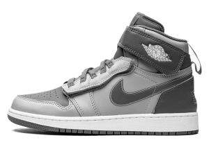 DC7986-003 Air Jordan 1 Retro High FlyEase Light Smoke Grey (GS)