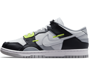 DC9723-001 Nike Dunk Low Scrap Wolf Grey Light Lemon Twist