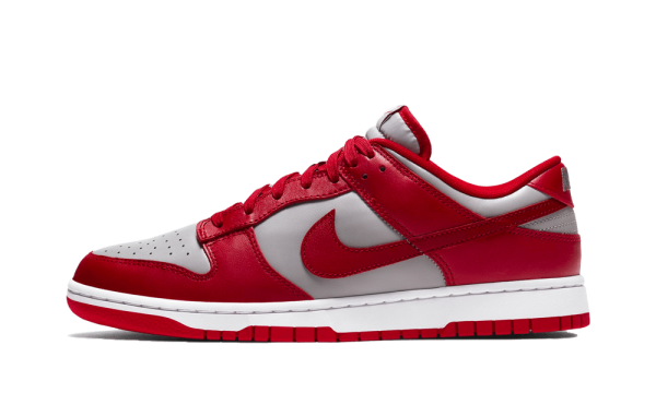 DD1391-002 Nike Dunk Low Retro Medium Grey Varsity Red UNLV (2021)