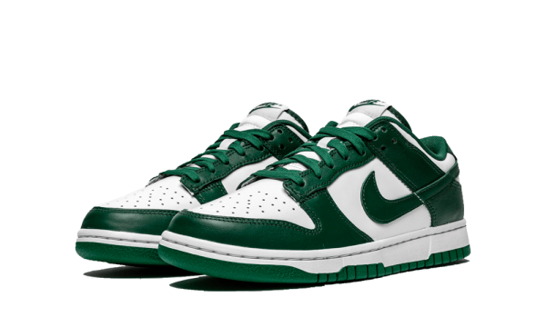 DD1391-101 Nike Dunk Low Michigan State Green