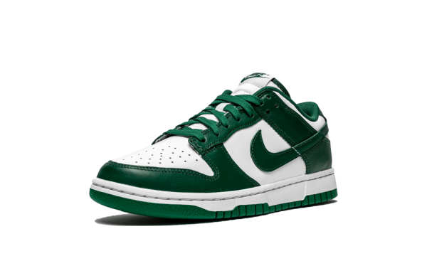 DD1391-101 Nike Dunk Low Michigan State Green