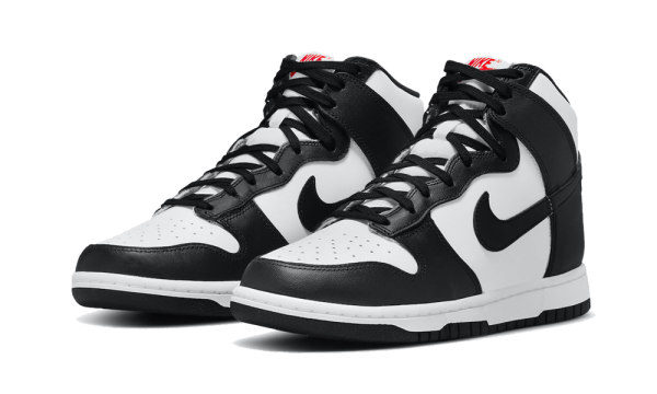 DD1869-103 Nike Dunk High Black White (W)