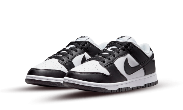 DD1873-102 Nike Dunk Low Next Nature Black White Panda (W)