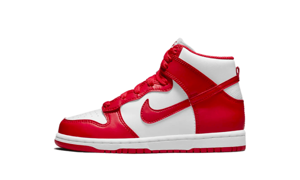 DD2314-106 Nike Dunk High University Red (PS)