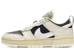 DD6620-001 Nike Dunk Low Disrupt Pale Ivory Black (W)