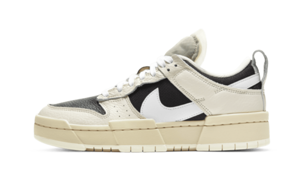 DD6620-001 Nike Dunk Low Disrupt Pale Ivory Black (W)