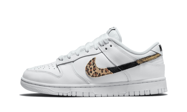 DD7099-100 Nike Dunk Low SE Animal Instinct White (W)