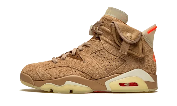 DH0690-200 Air Jordan 6 Retro Travis Scott British Khaki