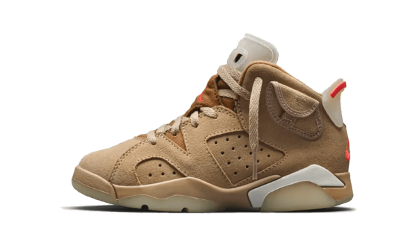 DH0693-200 Air Jordan 6 Retro Travis Scott British Khaki (PS)