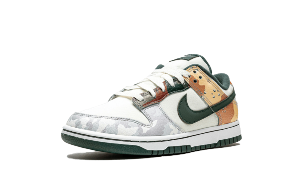 DH0957-100 Nike Dunk Low Sail Multi-Camo