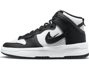 DH3718-104 Nike Dunk High Up Dark Smoke Grey Black (W)