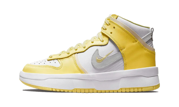 DH3718-105 Nike Dunk High Up Light Lemon Yellow (W)