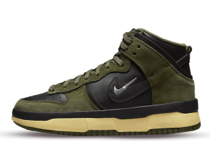 DH3718-200 Nike Dunk High Up Medim Olive (W)